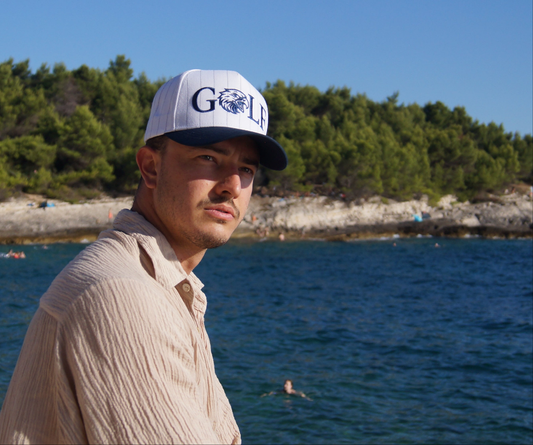 Pinstripe GOLF hat