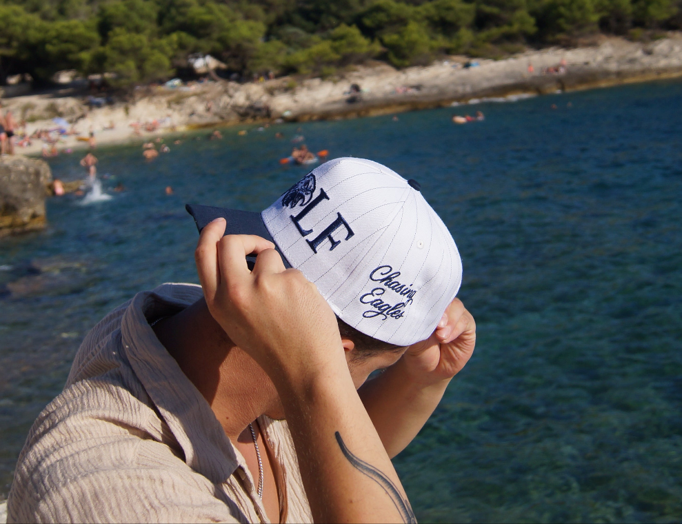 Pinstripe GOLF hat