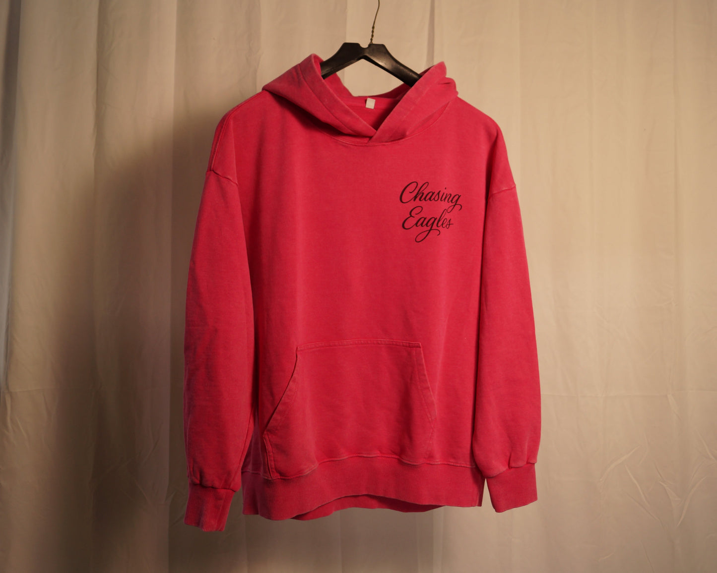 Acid wash hoodie. Pink